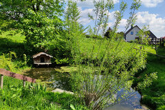 Teich im Garten © Christine Loges